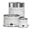 Linoljefärg Vit grund inne Ottosson