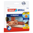 Tätningslist P-profil brun EPDM-gummi Tesa