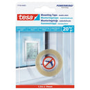 Monteringstejp transparent Tesa