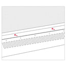 Musstopp museband för ny panel 45° 55 mm x 1 meter 10-pack TJB
