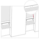Musstopp museband för ny panel 45° 55 mm x 1 meter 10-pack TJB