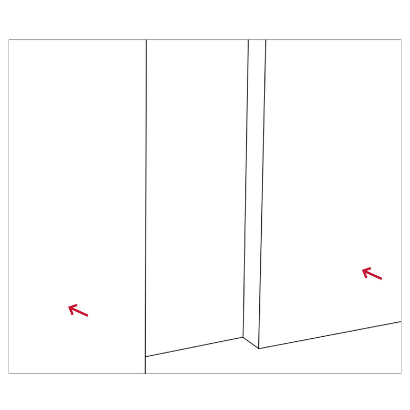 Musstopp museband för ny panel 45° 40 mm x 1 meter 10-pack TJB