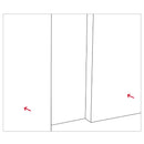 Musstopp museband för ny panel 45° 55 mm x 1 meter 10-pack TJB