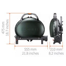 Gasolgrill O-Grill 500 svart