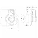 Badrumsfläkt PASSAD 30 PAX