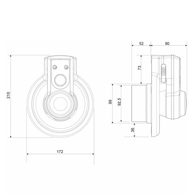 Badrumsfläkt PASSAD 31 PAX