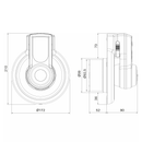 Badrumsfläkt PASSAD 00 PAX