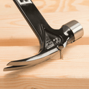 Snickarhammare 19 oz E19S med läderhandtag Estwing