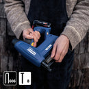 Häftpistol för dubbelspik BTX606 18V Rapid