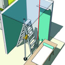 Krysslaser med stativ LAX 50 Stabila