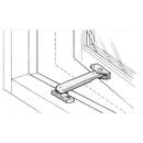 Vädringsbeslag utåtgående Fix 93 Assa