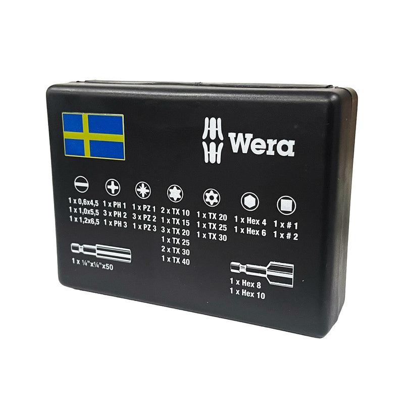 Bitsbox Sweden Edition 33 delar Wera