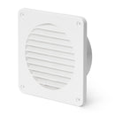 Ytterväggsgaller 100 vit Pax