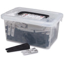 Montagekil grå/svart mix 100-mixpack Harpun