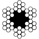 Stållina förzinkad 100 meter Gunnebo Lifting