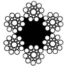 Stållina förzinkad 100 meter Gunnebo Lifting