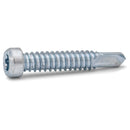 Borrskruv för karmhylsa elförzinkad 50-pack FAST