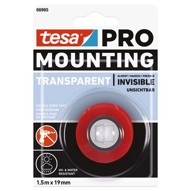 Monteringstejp PRO Transparent Tesa