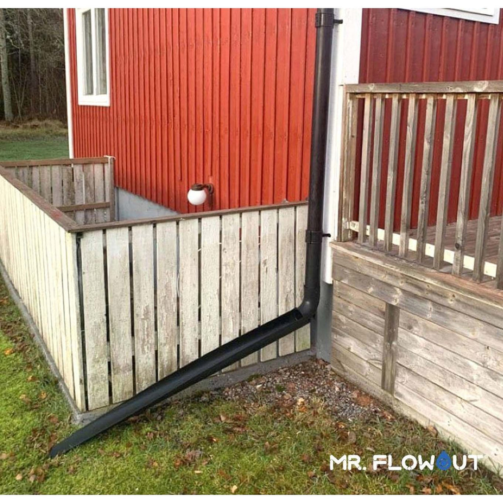 Regnvattenränna 2-pack Mr Flowout | Byggahus.se Shop