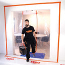 Blixtlåsdörr U-form Tebo Cover