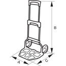 Säckkärra hopfällbar Bahco