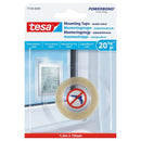 Monteringstejp transparent Tesa