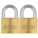 Hänglås 55-serien mässing ABUS