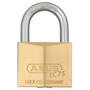 Hänglås EC75 mässing ABUS