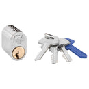 Cylinderlås 1201 med 3 nycklar Assa