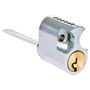 Cylinderlås 1209 nickel med 3 nycklar Assa