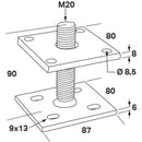 Stolphållare CSPA FAST