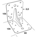 Vinkelbeslag ABXR rostfri FAST