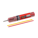 Reservstift grafit/röd/gul 10-pack Hultafors