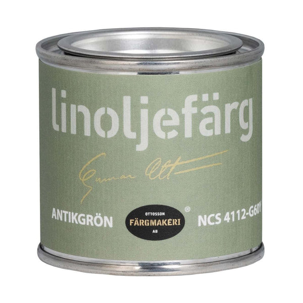 Linoljefärg Antikgrön Ottosson
