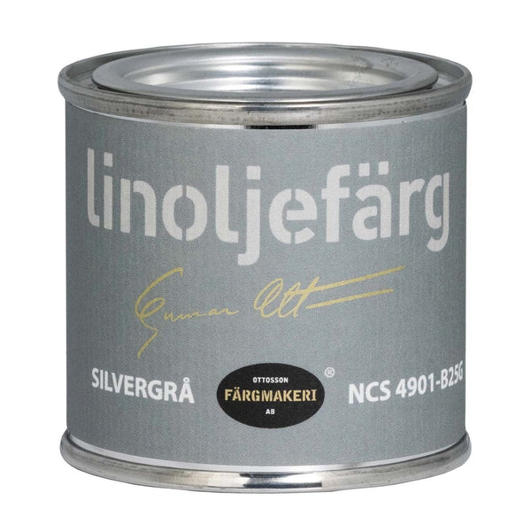 Linoljefärg Silvergrå Ottosson