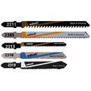 Sticksågsblad HCS, HSS & HM 5-pack Wolfcraft