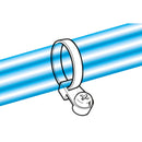 Buntband 4,6 x 215 mm med skruvfäste HellermanTyton