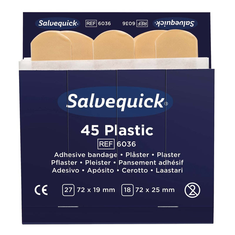 Plastplåster 6 x 45 mm Salvequick