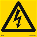 Dekal elektrisk spänning Systemtext