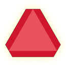 Aluminiumskylt långsamtgående fordon Systemtext