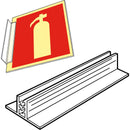 Skyltgrepp för vägg och tak Systemtext