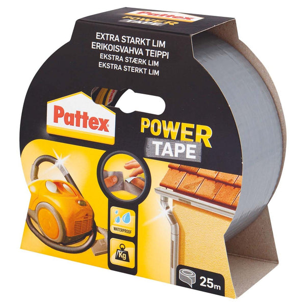 Silvertejp Power Tape Pattex