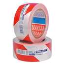 Varningstejp 50 mm röd/vit Tesa