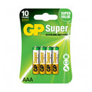 Batterier AAA 4-pack GP Super