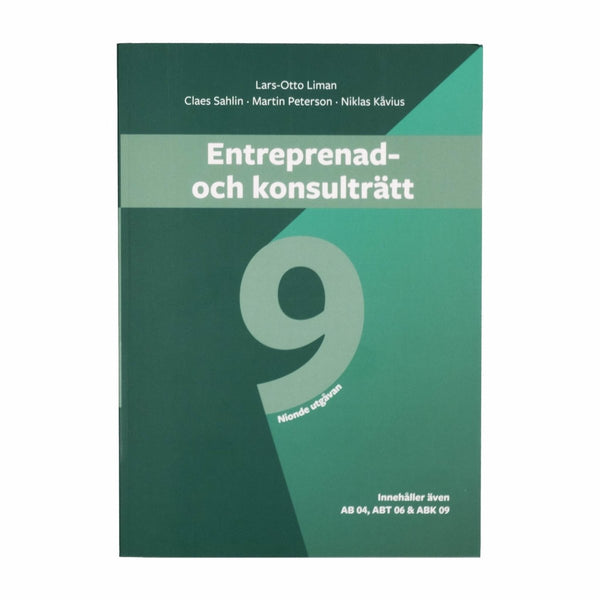 Entreprenad- och konsulträtt - Byggahus.se Shop