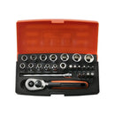 Hylsnyckelsats 25 delar Bahco