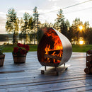 Ved eldas i eldstaden Magma