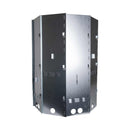 Stubbskorsten monterad och redo att användas