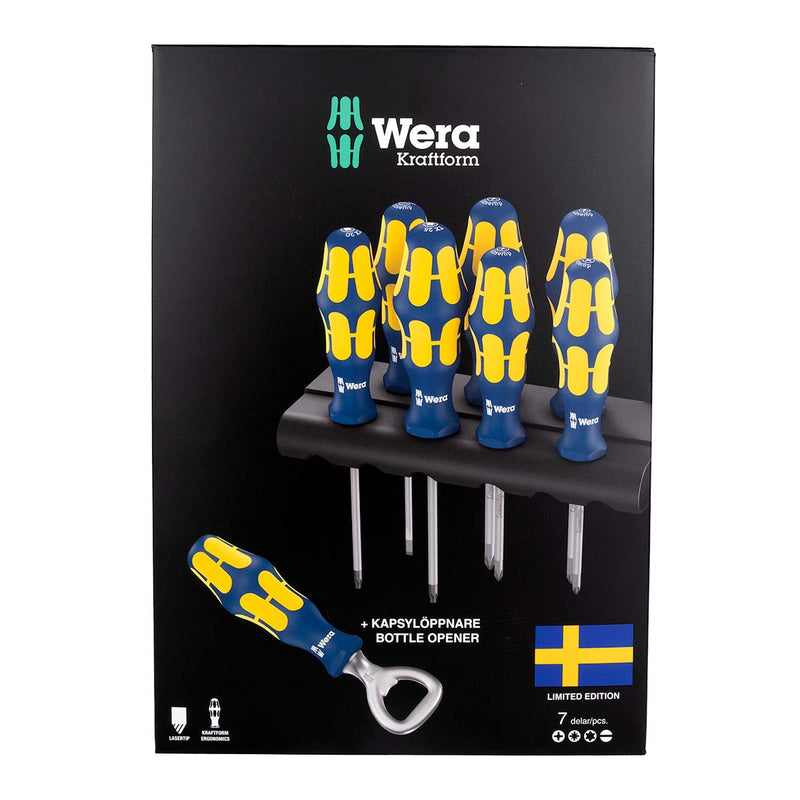 Skruvmejselsats Wera Kraftform Sweden Edition